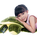 Toy - LightningStore Big Giant Large Green 50 Cm Turtle Tortoise Doll Realistic Looking Stuffed Animal Plush Toys Plushie Children's Gifts Animals