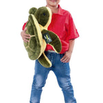 Toy - LightningStore Big Giant Large Green 50 Cm Turtle Tortoise Doll Realistic Looking Stuffed Animal Plush Toys Plushie Children's Gifts Animals
