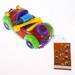 Toy - LightningStore Cool Colorful Stylish DIY Build Your Own Car Model - Gran Torino Car Puzzle Assembly Toy - An Excellent Educational Toy For Your Kids And Children