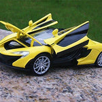 Toy - LightningStore Cool Stylish Yellow McLaren Alloy Diecast Car Collection With Light And Sound - Must Have Car Model For Collectors