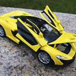 Toy - LightningStore Cool Stylish Yellow McLaren Alloy Diecast Car Collection With Light And Sound - Must Have Car Model For Collectors