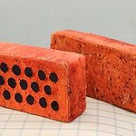 Toy - LightningStore Cute Fake Simulation Soft Cushion Orange Bricks Pretend Doll Realistic Looking Stuffed Animal Plush Toys Plushie Children's Gifts Animals