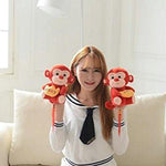 Toy - LightningStore Cute Red Chinese Zodiac Monkey Doll Realistic Looking Stuffed Animal Plush Toys Plushie Children's Gifts Animals