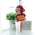 Toy - LightningStore Cute Red Chinese Zodiac Monkey Doll Realistic Looking Stuffed Animal Plush Toys Plushie Children's Gifts Animals