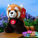 Toy - LightningStore Cute Red Panda Fox PlushToy Doll Simulation Animal Gift Genuine Shasha