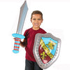 Toy - LightningStore Inflatable Sword And Shield Set- Much Safer For Children Compared To Plastic Swords