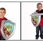 Toy - LightningStore Inflatable Sword And Shield Set- Much Safer For Children Compared To Plastic Swords