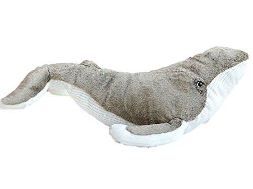 Toy - LightningStore Large Big Adorable Cute Gray White Humpback Whale Doll Realistic Looking Stuffed Animal Plush Toys Plushie Children's Gifts Animals