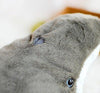 Toy - LightningStore Large Big Adorable Cute Gray White Humpback Whale Doll Realistic Looking Stuffed Animal Plush Toys Plushie Children's Gifts Animals