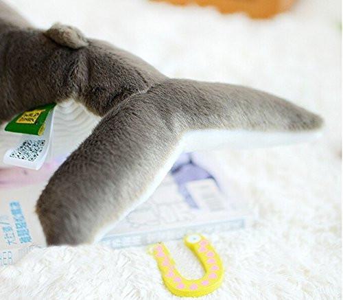 Toy - LightningStore Large Big Adorable Cute Gray White Humpback Whale Doll Realistic Looking Stuffed Animal Plush Toys Plushie Children's Gifts Animals