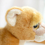 Toy - LightningStore Lion Lioness Cub Baby Doll Realistic Looking Stuffed Animal Plush Toys Plushie Children's Gifts Animals