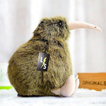 Toy - LightningStore New Zealand Kiwi Bird Dolls Realistic Looking Stuffed Animal Plush Toys Plushie Children's Gifts Animals + Toy Organizer Bag Bundle