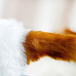 Toy - LightningStore Persian White Cat Doll Realistic Looking Stuffed Animal Plush Toys Plushie Children's Gifts Animals