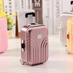 Toy - LightningStore Pink Brown Silver Suitcase Music Box - An Excellent Gift For Children, Teens, And Adults - Light Up Your Day With Relaxing Music From This Musical Box
