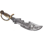 Toy - LightningStore Pirate Sword - Ancient Treasure Gold And Silver Skull Sword - If You've Always Wanted To Be A Pirate This Is Your Chance