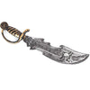 Toy - LightningStore Pirate Sword - Ancient Treasure Gold And Silver Skull Sword - If You've Always Wanted To Be A Pirate This Is Your Chance