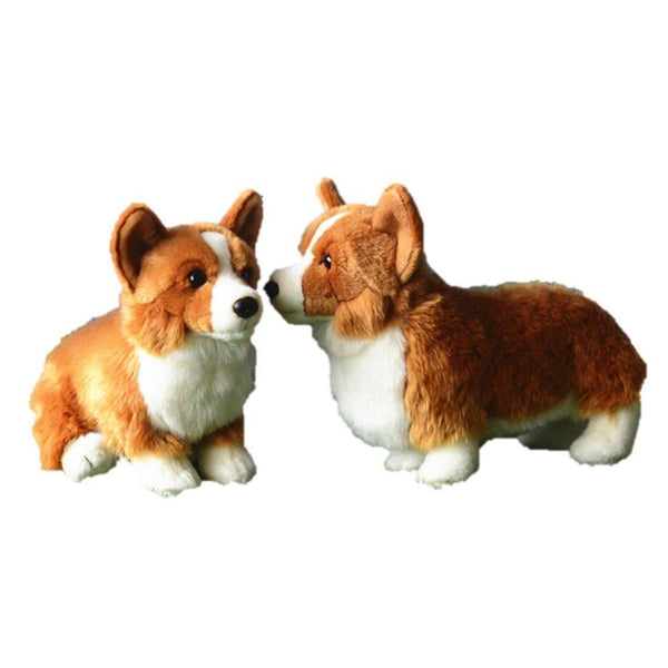 Toy - LightningStore Plush Dogs Toys Lovely Corgi Doll Simulation Animal Child Gift