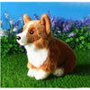 Toy - LightningStore Plush Dogs Toys Lovely Corgi Doll Simulation Animal Child Gift