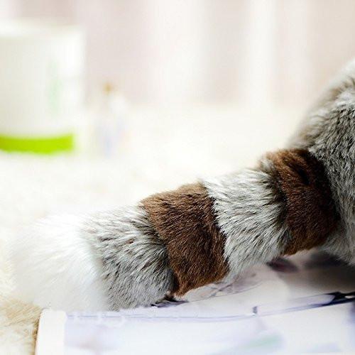 Toy - LightningStore Raccoon Doll Dolls Realistic Looking Stuffed Animal Plush Toys Plushie Children's Gifts Animals + Toy Organizer Bag Bundle