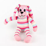 Toy - LightningStore Super Adorable Handmade Colorful Blue Pink Rabbit Bunny Plush Toy Doll For Kids
