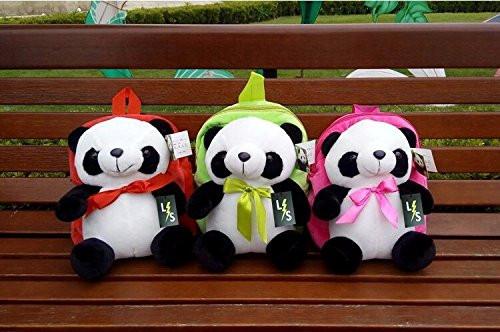Toy - LightningStore Super Cute Pink Blue Yellow Red Panda Bear Children School Bags Backpack Kindergarten Girls Boys Kid Backpack Cute Cartoon Toys