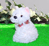 Toy - LightningStore Super Cute Small White Terrier Puppy Doll Realistic Looking Stuffed Animal Plush Toys Plushie Children's Gifts Animals ...