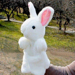 Toy - LightningStore Super Cute White Rabbit Hand Puppet For Story Telling Bedtime Story Stories Doll Realistic Looking Stuffed Animal Plush Toys Plushie Children's Gifts Animals