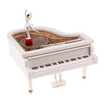 Toy - LightningStore Vintage Classical Ballerina White Grand Piano Music Box - An Excellent Gift For Children, Teens, And Adults - Light Up Your Day With Relaxing Music From This Musical Box