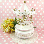 Toy - LightningStore Vintage Merry-Go-Round Carousel Music Box - An Excellent Gift For Children, Teens, And Adults - Light Up Your Day With Relaxing Music From This Musical Box