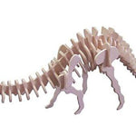 Toy - LightningStore Wooden Dinosaur Stegosaurus Tyrannosaurus Rex Triceratops Velociraptor 3D Jigsaw Puzzle For Kids And Children - Educational Toy To Maximize Learning - Excellent Gift Idea