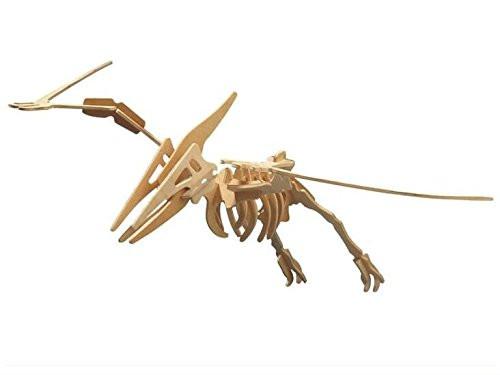 Toy - LightningStore Wooden Dinosaur Stegosaurus Tyrannosaurus Rex Triceratops Velociraptor 3D Jigsaw Puzzle For Kids And Children - Educational Toy To Maximize Learning - Excellent Gift Idea