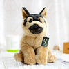 Toy - New Release!! LightningStore Cute German Shepard Dog Doll Realistic Looking Stuffed Animal Plush Toys Plushie Children's Gifts Animals + Toy Organizer Bag Bundle