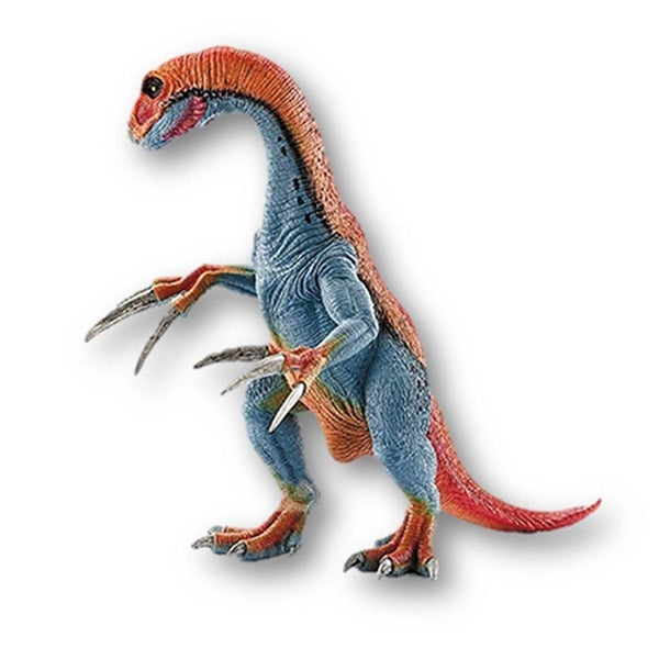 Toy - Oviraptor Colorful Orange Blue Egg Eater Dinosaur Action Figure Toy - A Must Have For Children And Teens - Excellent As A Collector's Item