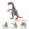 Toy - Oviraptor Colorful Orange Blue Egg Eater Dinosaur Action Figure Toy - A Must Have For Children And Teens - Excellent As A Collector's Item