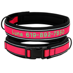 Personalized Dog Collar - Custom Dog Collar with Name - Custom Embroidered Dog Collars - Monogrammed Custom Made