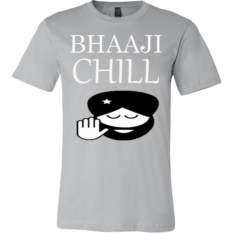 เสื้อยืดแขนสั้นยูนิเซ็กซ์ Bhaaji Chill รุ่นลิมิเต็ด (สไตล์ผ้าใบ)