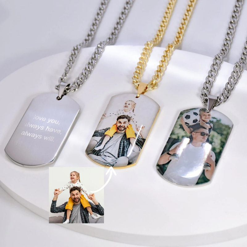 Personalized Dog Tag - Custom Dog Tag - Engraved Dog Tags - Custom Military Dog Tags for Humans
