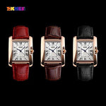 Watch - LightningStore Women's Fashion Watch - Super Affordable Elegant Looking Watch - Stainless Steel - Quartz - Leather - Analog- Comes In Black, Brown, And Red