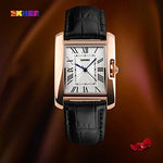 Watch - LightningStore Women's Fashion Watch - Super Affordable Elegant Looking Watch - Stainless Steel - Quartz - Leather - Analog- Comes In Black, Brown, And Red