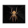 Yellow Spider Framed Photo Poster Wall Art Decoration Decor For Bedroom Living Room